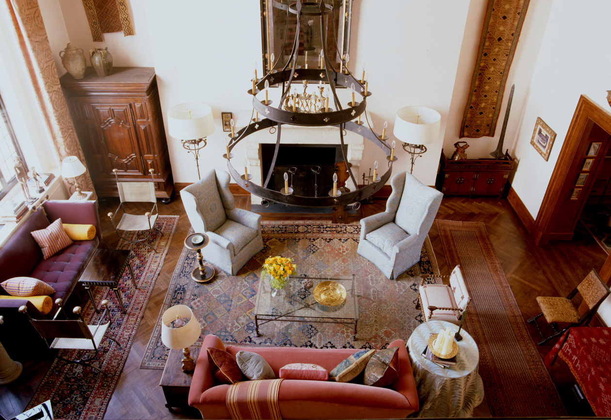 New York City at dusk